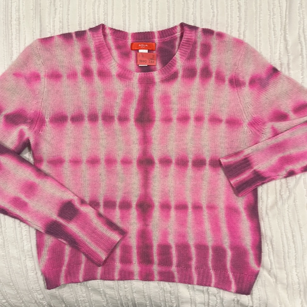 Aqua Cashmere sweater